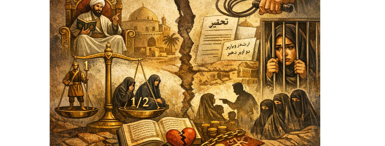 تصویری مفهومی از ساختار زن‌ستیزانه در قرآن