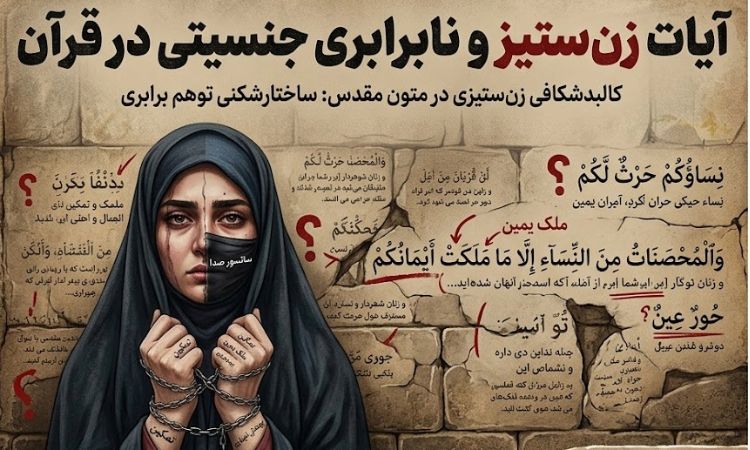 تصویری مفهومی از نابرابری جنسیتی در قرآن