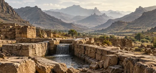 چشم‌انداز تاریخی سنگ و آبراه در جنوب عربستان؛ موضوع الرحمن پیش از اسلام